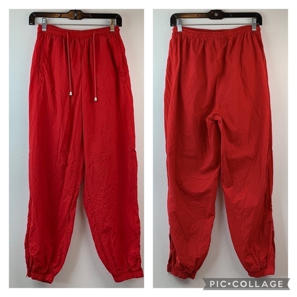 Vtg. Catalina fast dry lightweight joggers pants festival dance workout EUC - Picture 1 of 6